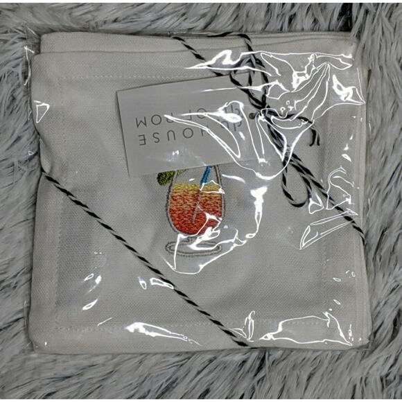 House of Pom Emoji Cocktail Napkins - NIP - Picture 1 of 3